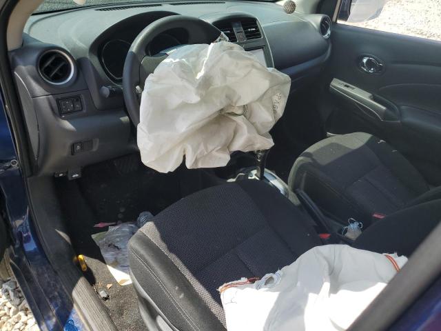 3N1CN7AP4KL865274 - 2019 NISSAN VERSA S BLUE photo 8