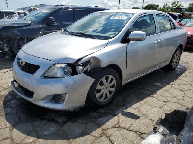 JTDBL40E399062049 - 2009 TOYOTA COROLLA BASE SILVER photo 1