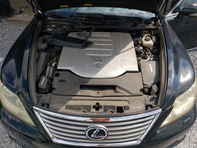 JTHDL5EF9A5002822 - 2010 LEXUS LS 460L BLACK photo 11