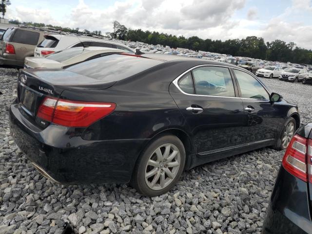 JTHDL5EF9A5002822 - 2010 LEXUS LS 460L BLACK photo 3