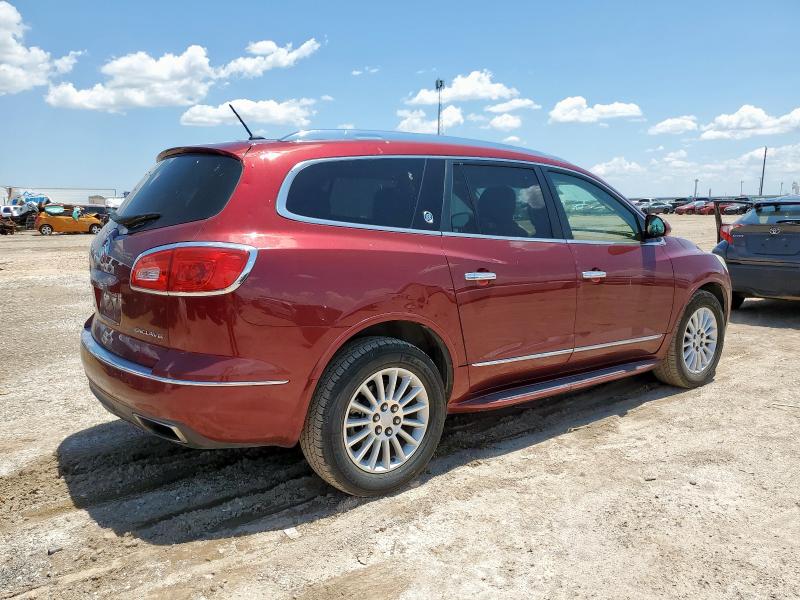 5GAKRCKD7FJ171445 - 2015 BUICK ENCLAVE RED photo 3