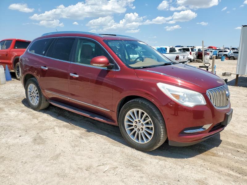 5GAKRCKD7FJ171445 - 2015 BUICK ENCLAVE RED photo 4