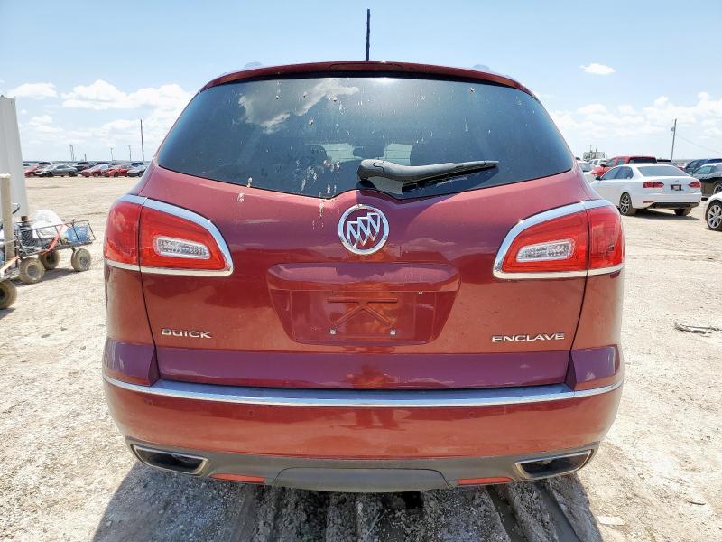 5GAKRCKD7FJ171445 - 2015 BUICK ENCLAVE RED photo 6