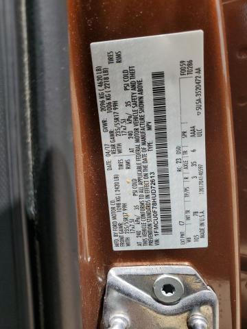 1FMCU0F78HUD72613 - 2017 FORD ESCAPE S ORANGE photo 12