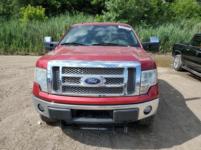 1FTFW1EV5AKB99927 - 2010 FORD F150 SUPERCREW BURGUNDY photo 5