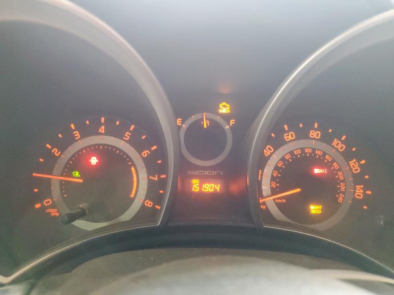 JTKJF5C70D3057286 - 2013 TOYOTA SCION TC Tünd qırmızı foto 9