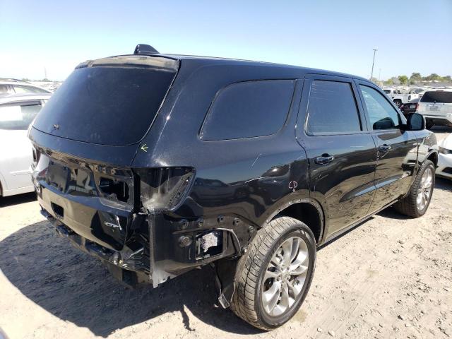 1C4RDJDG5LC283457 - 2020 DODGE DURANGO GT BLACK photo 3