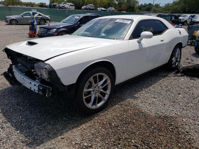 2C3CDZKG6NH160701 - 2022 DODGE CHALLENGER GT WHITE photo 1