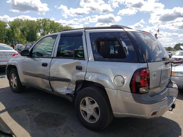 1GNDT13S442394843 - 2004 CHEVROLET TRAILBLAZE LS SILVER photo 2