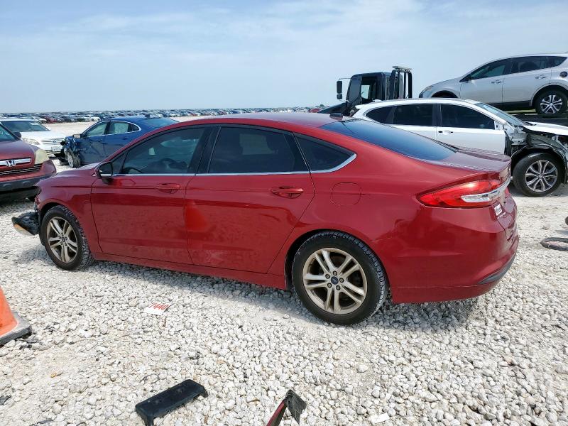 3FA6P0HDXJR144935 - 2018 FORD FUSION SE 红色 照片 2