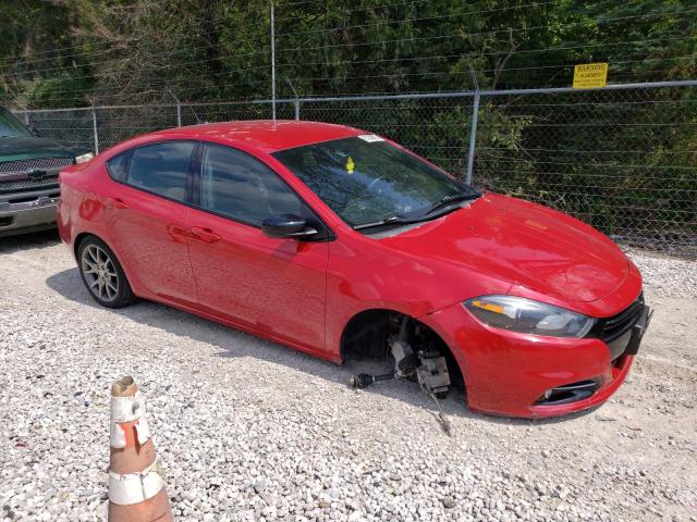 1C3CDFBB9ED867582 - 2014 DODGE DART SXT RED photo 4