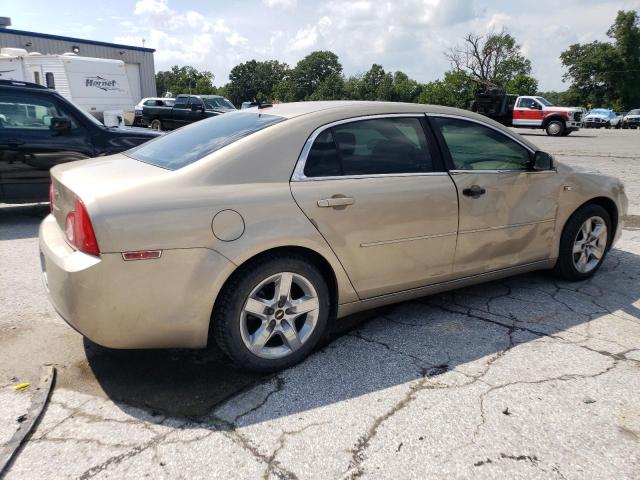 1G1ZH57B58F252090 - 2008 CHEVROLET MALIBU 1LT 金色 照片 3