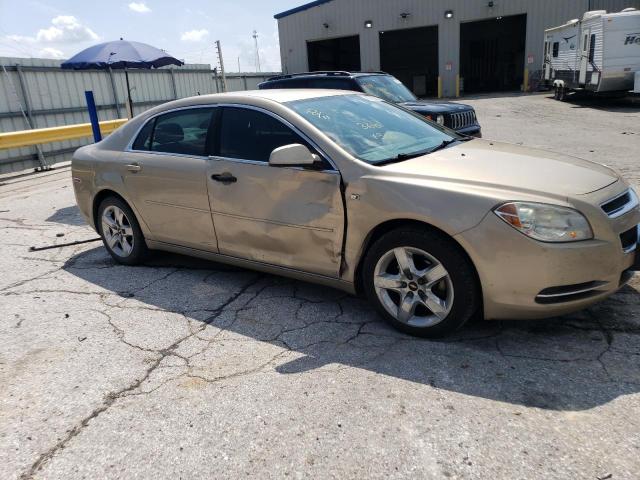 1G1ZH57B58F252090 - 2008 CHEVROLET MALIBU 1LT 金色 照片 4