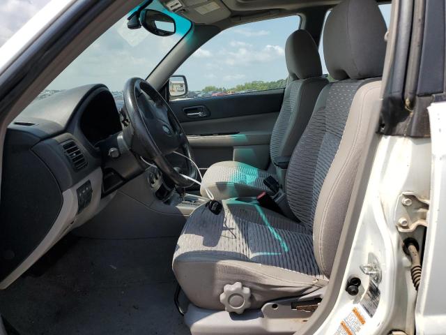 JF1SG65634H707885 - 2004 SUBARU FORESTER 2.5XS Белый фото 7