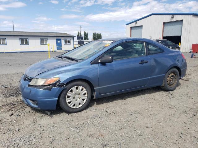 2HGFG12346H006408 - 2006 HONDA CIVIC DX VP BLUE photo 1