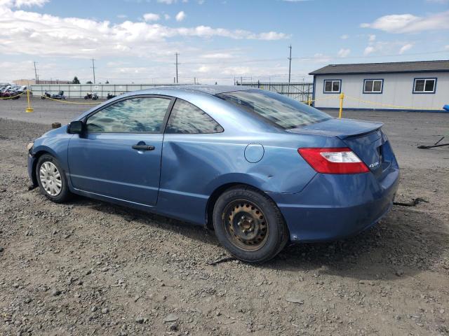 2HGFG12346H006408 - 2006 HONDA CIVIC DX VP BLUE photo 2