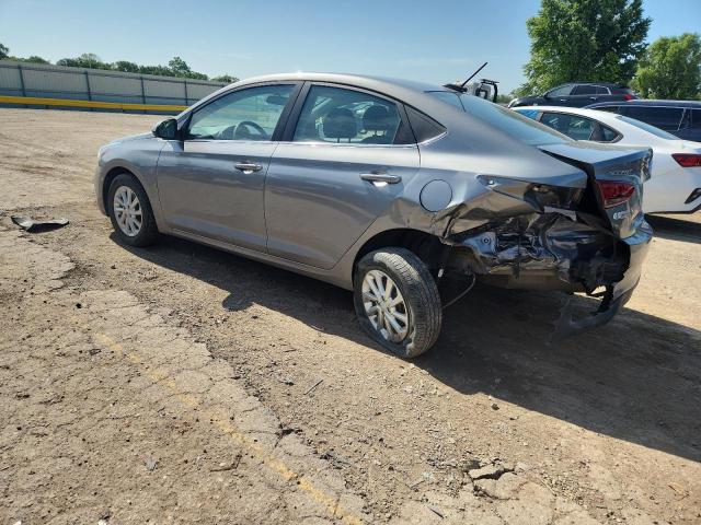 3KPC24A69NE178991 - 2022 HYUNDAI ACCENT SE GRAY photo 2