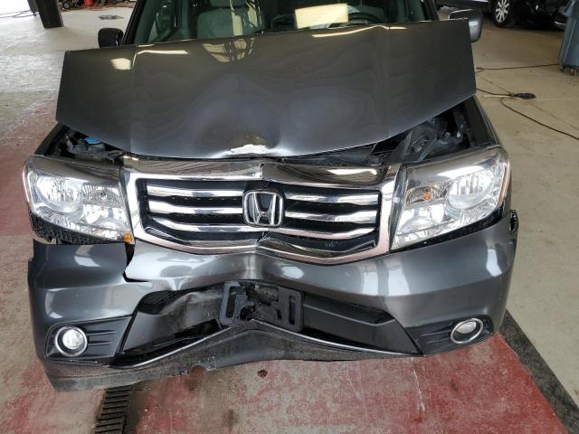 5FNYF4H47DB062387 - 2013 HONDA PILOT EX GRAY photo 12