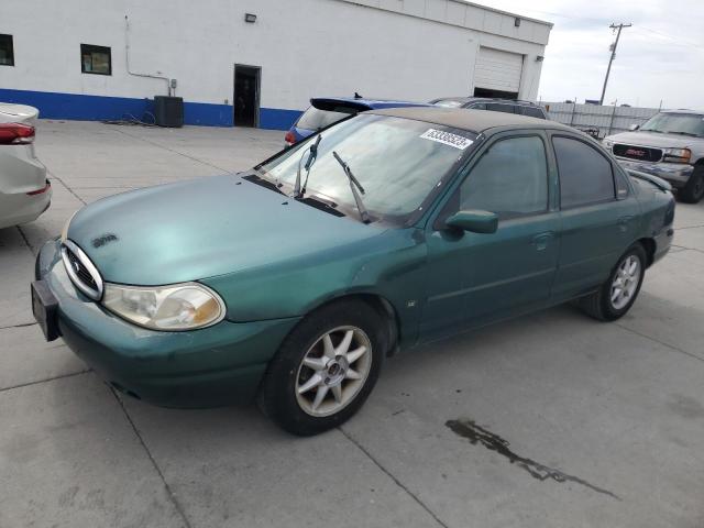 1FAFP66LXYK102969 - 2000 FORD CONTOUR SE GREEN photo 1