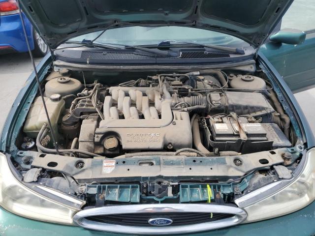 1FAFP66LXYK102969 - 2000 FORD CONTOUR SE GREEN photo 11