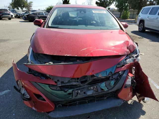 JTDKARFP0H3008849 - 2017 TOYOTA PRIUS PRIM ბურგუნდია ფოტო 5