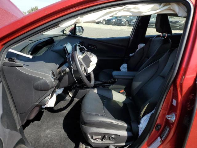 JTDKARFP0H3008849 - 2017 TOYOTA PRIUS PRIM ბურგუნდია ფოტო 7