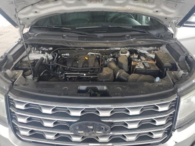 1FM5K7F82GGC13843 - 2016 FORD EXPLORER LIMITED Argent photo 12