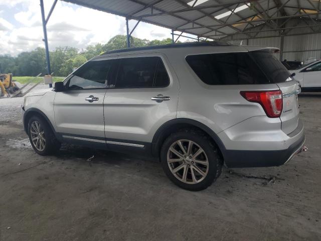 1FM5K7F82GGC13843 - 2016 FORD EXPLORER LIMITED Argent photo 2
