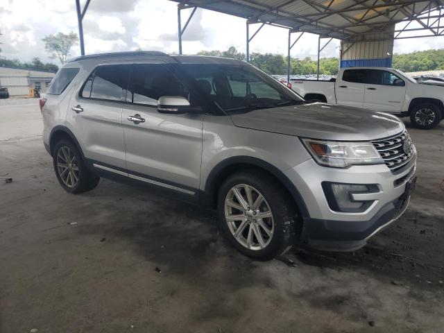 1FM5K7F82GGC13843 - 2016 FORD EXPLORER LIMITED Argent photo 4
