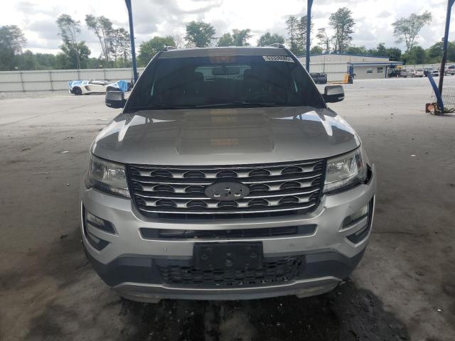 1FM5K7F82GGC13843 - 2016 FORD EXPLORER LIMITED Argent photo 5