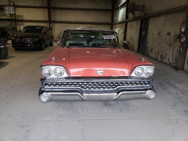 H9JS111160 - 1959 FORD GALAXIE RED photo 5
