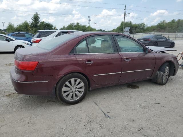 5NPEU46F69H524721 - 2009 HYUNDAI SONATA SE BURGUNDY photo 3