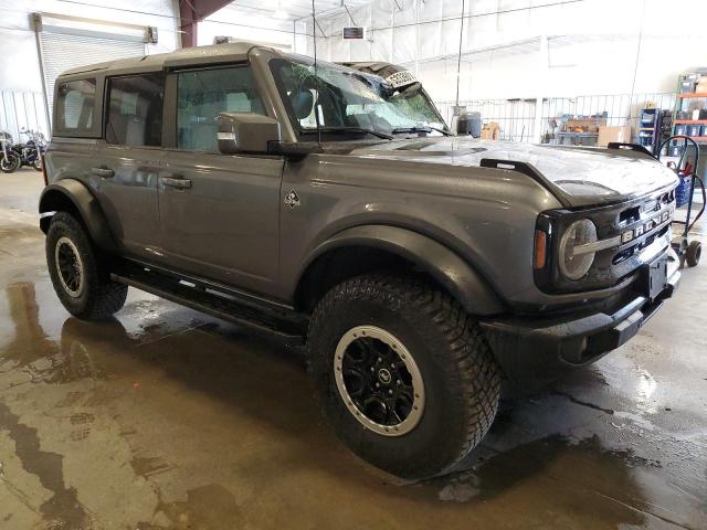 1FMEE5DP1NLA75464 - 2022 FORD BRONCO BASE 灰色 照片 4