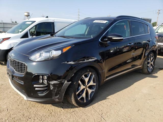 KNDPR3A69J7460971 - 2018 KIA SPORTAGE SX BLACK photo 1