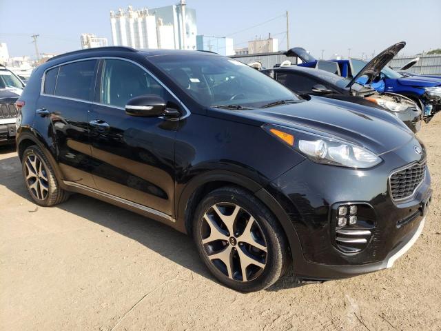 KNDPR3A69J7460971 - 2018 KIA SPORTAGE SX BLACK photo 4