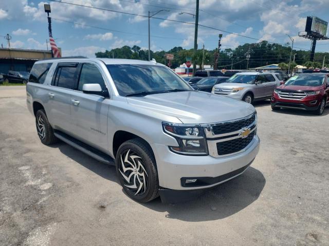 1GNSKHKC6JR221678 - 2018 CHEVROLET SUBURBAN K1500 LT SILVER photo 1