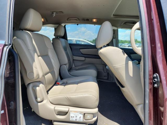 5FNRL5H61CB031588 - 2012 HONDA ODYSSEY EXL BURGUNDY photo 11