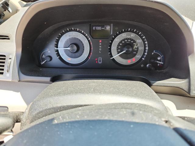 5FNRL5H61CB031588 - 2012 HONDA ODYSSEY EXL BURGUNDY photo 9