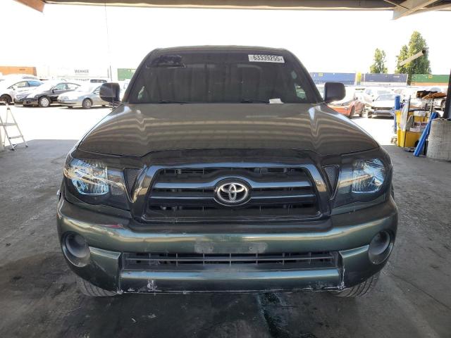 5TFJX4GN6BX002466 - 2011 TOYOTA TACOMA DOUBLE CAB GREEN photo 5