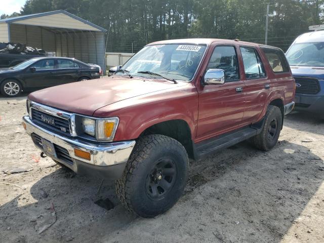 JT3VN39W0M8019501 - 1991 TOYOTA 4RUNNER VN39 SR5 勃艮第红 照片 1