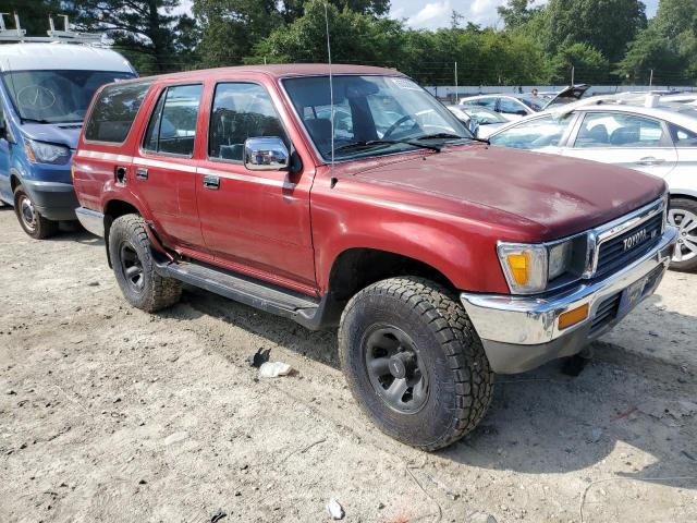 JT3VN39W0M8019501 - 1991 TOYOTA 4RUNNER VN39 SR5 勃艮第红 照片 4