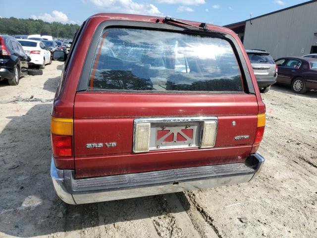 JT3VN39W0M8019501 - 1991 TOYOTA 4RUNNER VN39 SR5 勃艮第红 照片 6