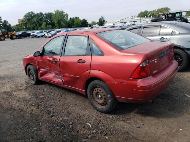 1FAFP34N85W135802 - 2005 FORD FOCUS ZX4 RED photo 2