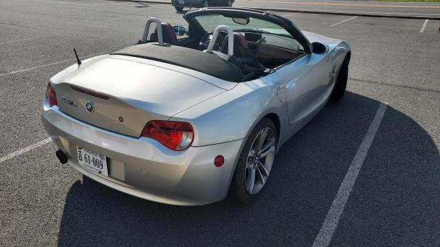 4USBU53587LX03754 - 2007 BMW Z4 3.0SI SILVER photo 4