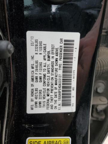 19UUA9F54DA005127 - 2013 ACURA TL TECH BLACK photo 12