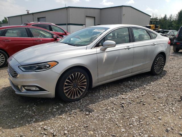 3FA6P0D91JR132528 - 2018 FORD FUSION TITANIUM/PLATINUM SILVER photo 1