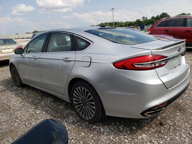 3FA6P0D91JR132528 - 2018 FORD FUSION TITANIUM/PLATINUM SILVER photo 2