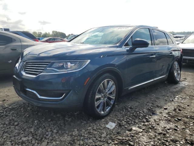 2LMTJ8LP8GBL46355 - 2016 LINCOLN MKX RESERVE BLUE photo 1