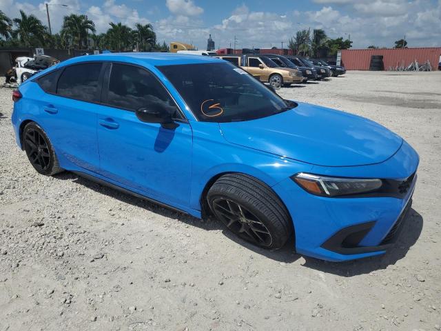 19XFL2H88PE001552 - 2023 HONDA CIVIC SPORT BLUE photo 4