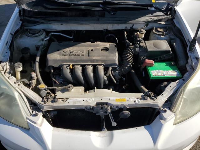 2T1KR32E16C593553 - 2006 TOYOTA COROLLA MA XR WHITE photo 11